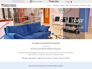 Diseño web en Valladolid para residencia universitaria