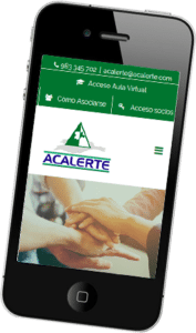 Diseño web responsive para ACALERTE Desarrollo de una plataforma web para ACALERTE