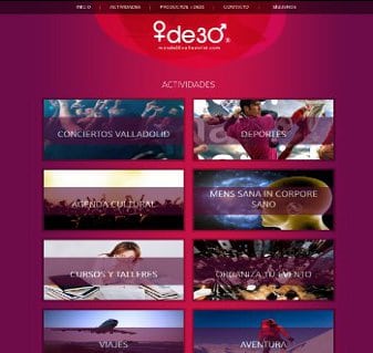 Desarrollo web para Másde30 Desarrollo web para Másde30