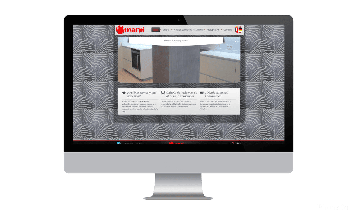 Desarrollo web para Marpi Diseño web para Marpi