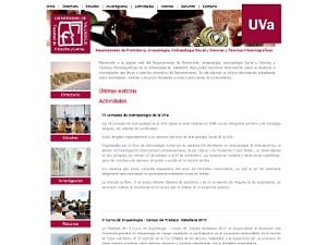 Desarrollo web para el Departamento de Filosofía UVA