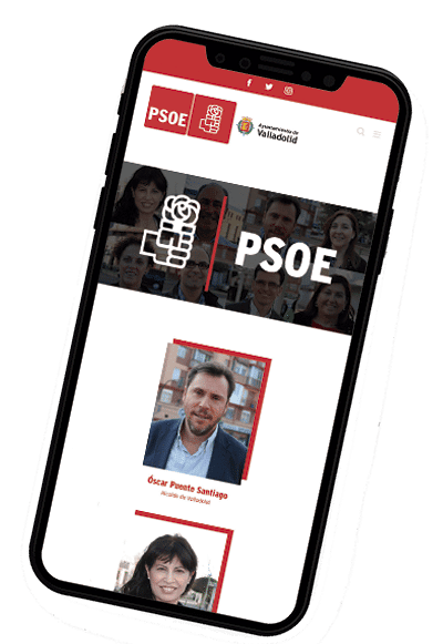 plantilla iphoneX PSOE