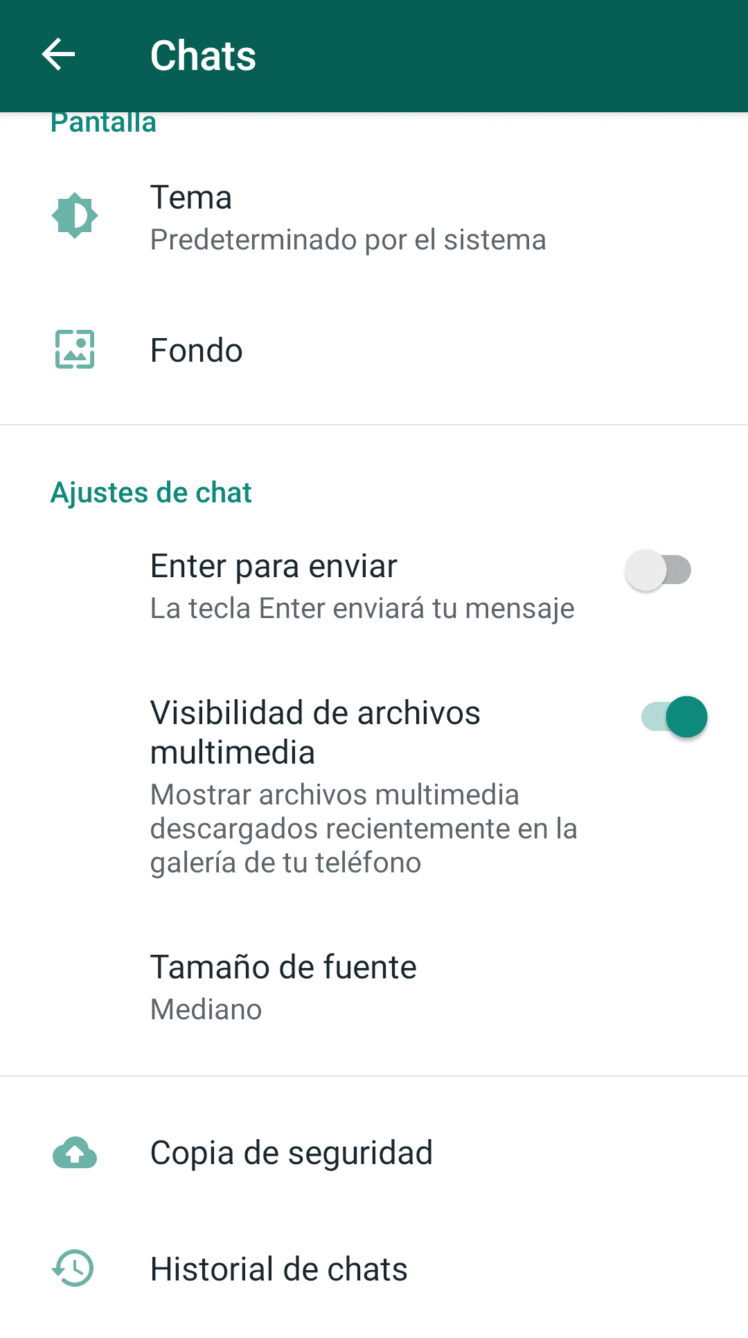 exportar conversacion de whatsapp