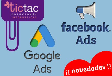 BLOG novedades google ads y facebook ads