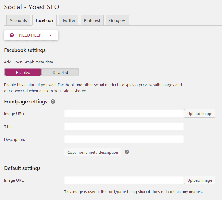 Activar Open Graph en YOAST SEO (WordPress)