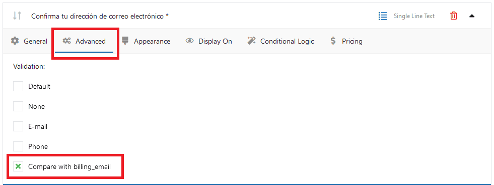 Añadir un campo de confirmación de la dirección de email en el checkout de WooCommerce