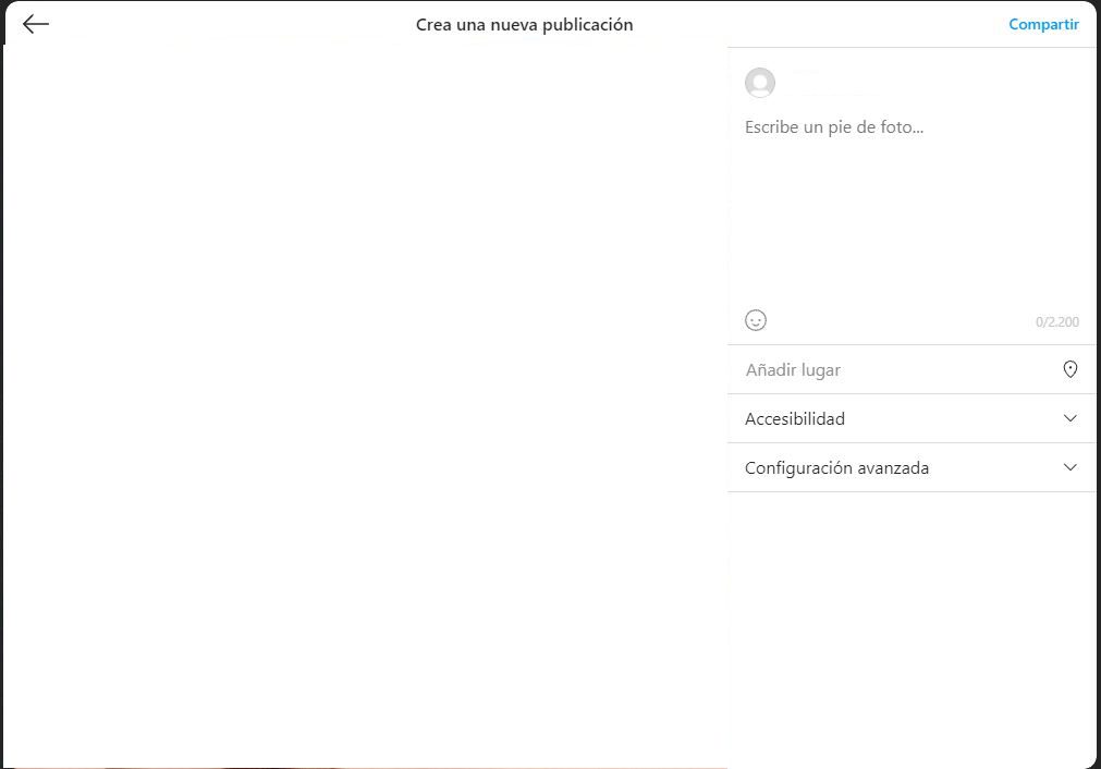 Captura4 subir contenido a instagram desde el pc