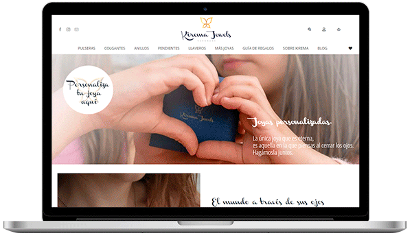 Diseño de página web en WordPress con tienda online Woocommerce