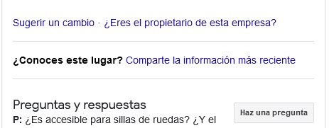 imagen 3 Sugerir cambios en Google My Business