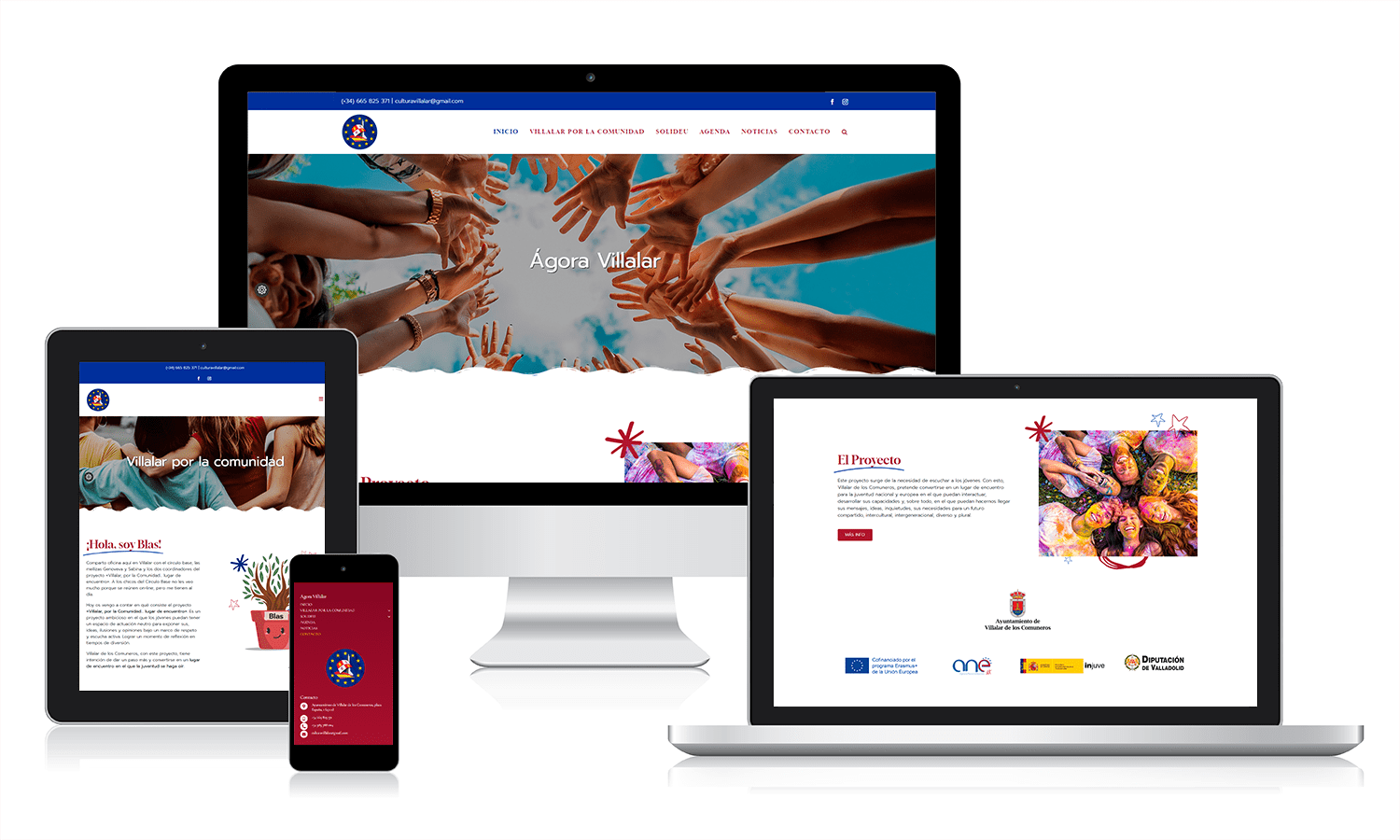 Diseño web Ágorda Villalar Diseño web en WordPress para un proyecto del Ayuntamiento de Villalar