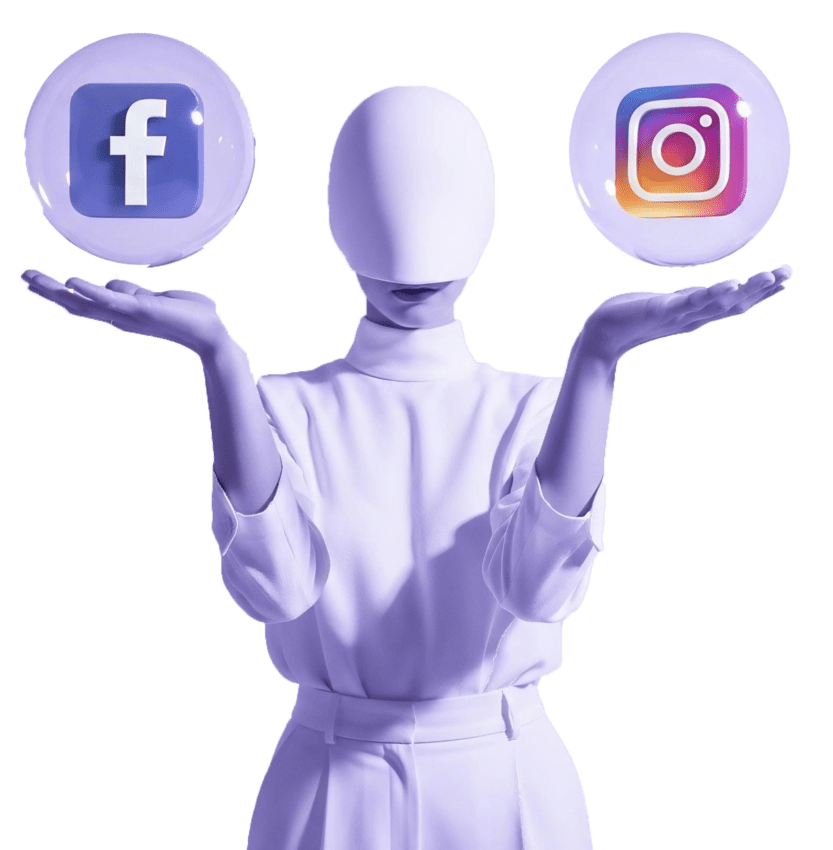 mujer-ig-y-fb agencia meta ads en valladolid
