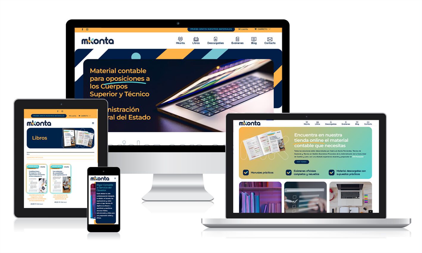 mkonta Desarrollo de tienda online para la venta de publicaciones digitales