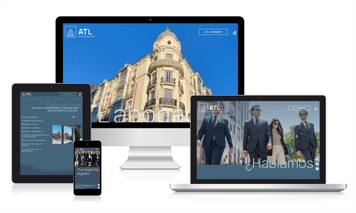 mockup-atl Desarrollo web para un prestigioso despacho de abogados en Valladolid